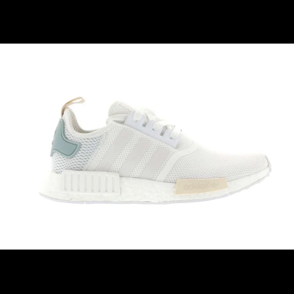 Adidas NMD R1 in White/Tactile Green
